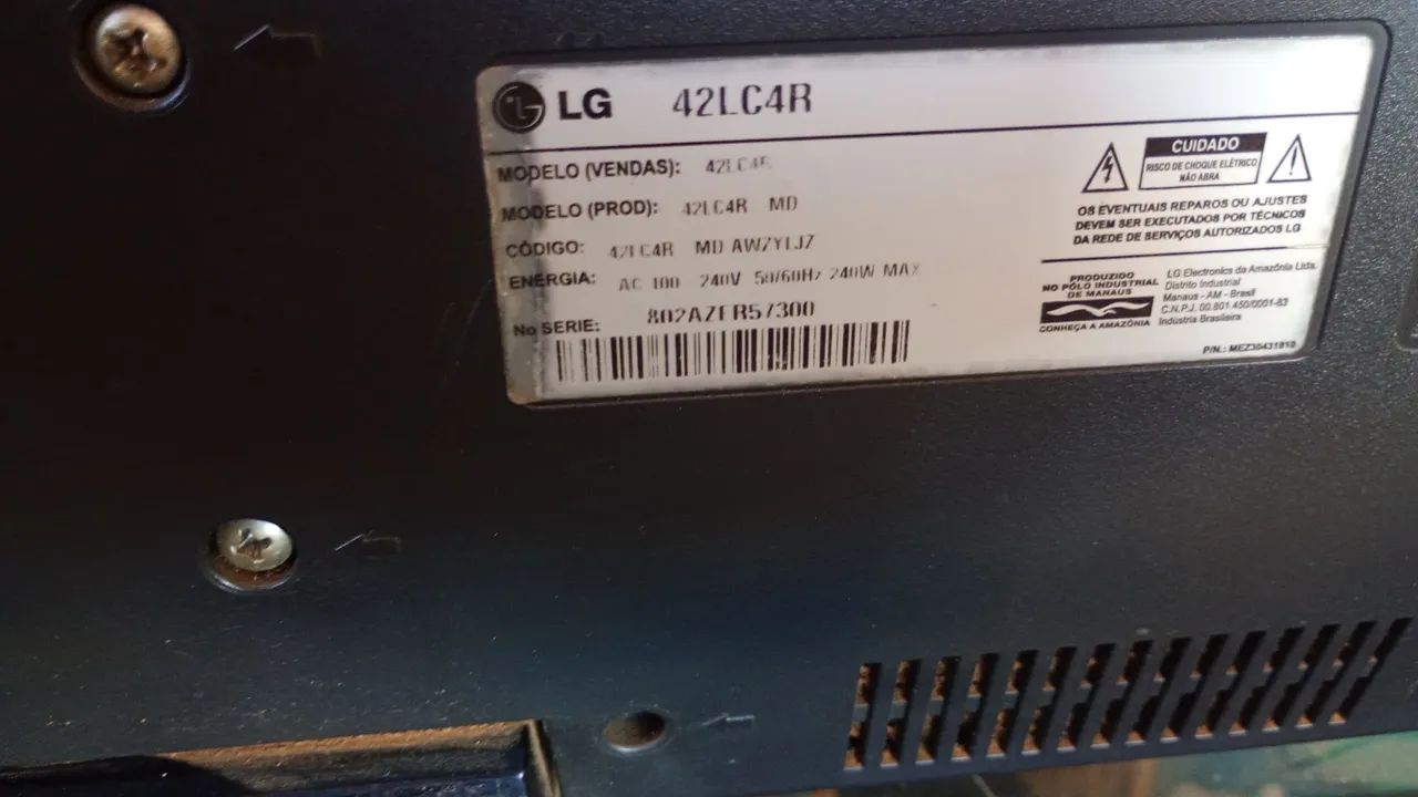 Tv LG com defeito  - Foto 2