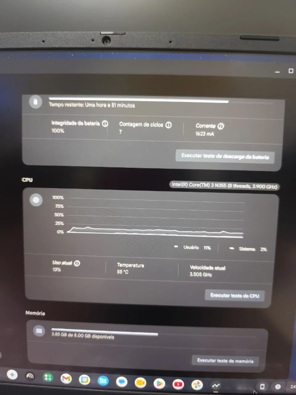 Acer Chromebook Plus 514 - Praticamente Novo! - Foto 3