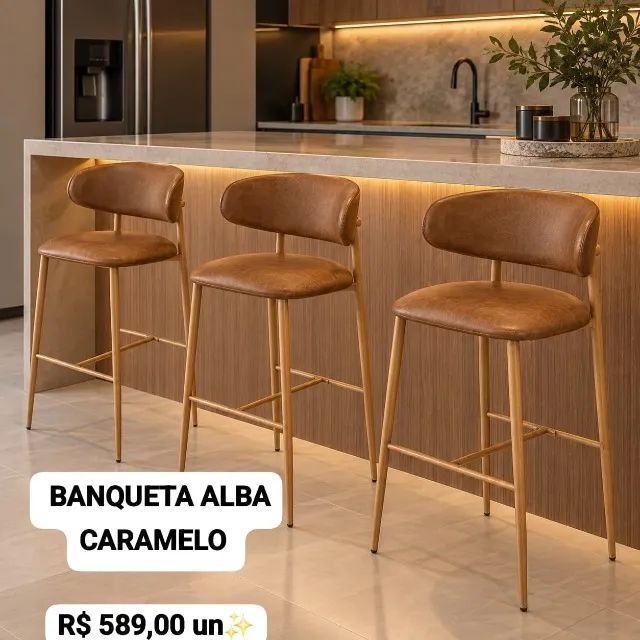 Banqueta Alta Alba lançamento