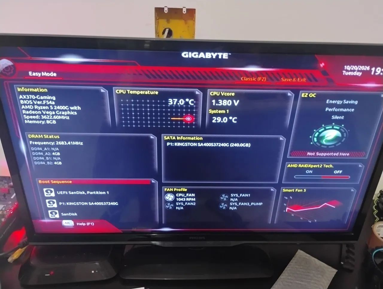 Placa mãe AM4.  X370-GAMING  (praticamente nova !!!) - Foto 5