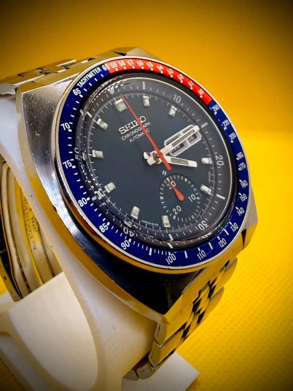 Seiko 6139-6002 Pepsi Chronograph Automatic 1970 - Foto 3