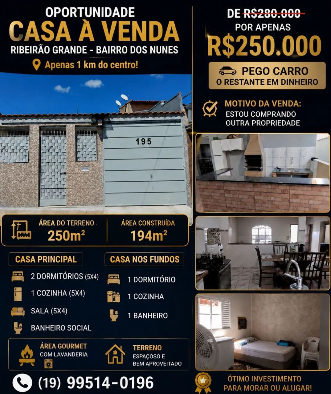 2 casa pelo preço de 1 - LEIA 