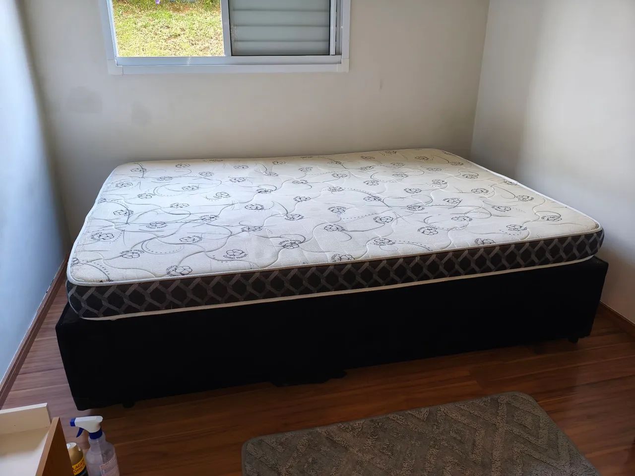 Cama box + colchão casal 