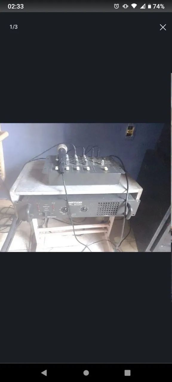Vendo um amplificador 