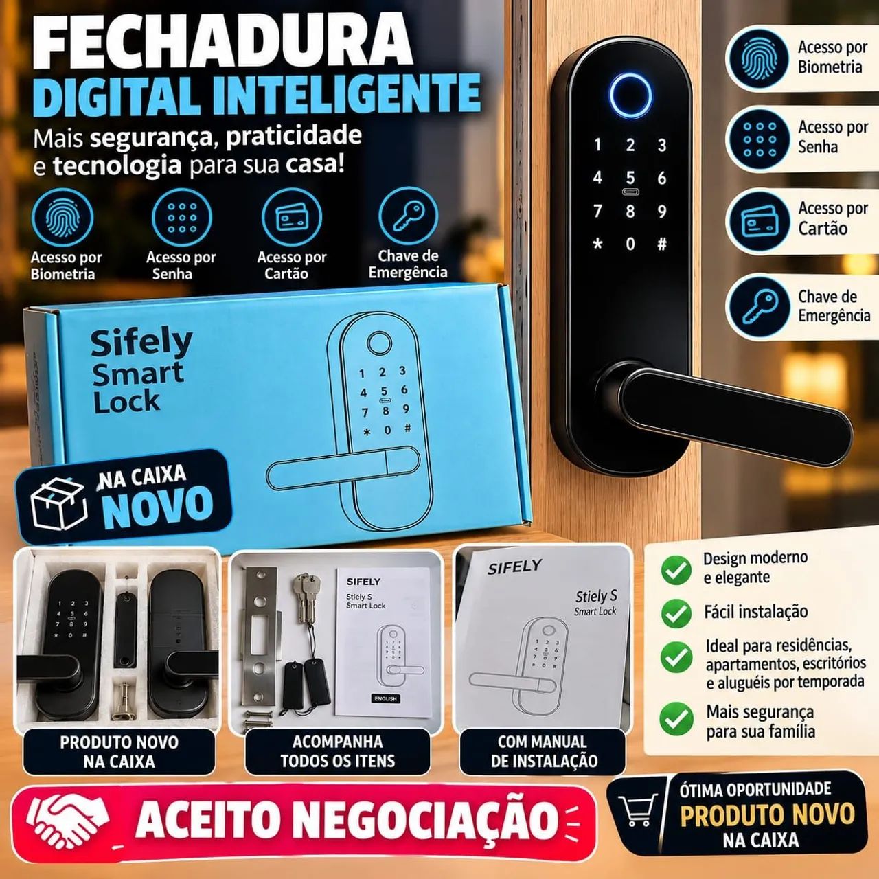 FECHADURA INTELIGENTE