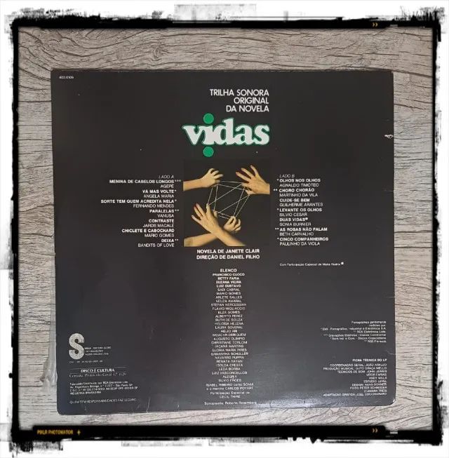 LP Vinil: Trilha Sonora da novela Duas Vidas (Nacional) - Foto 3