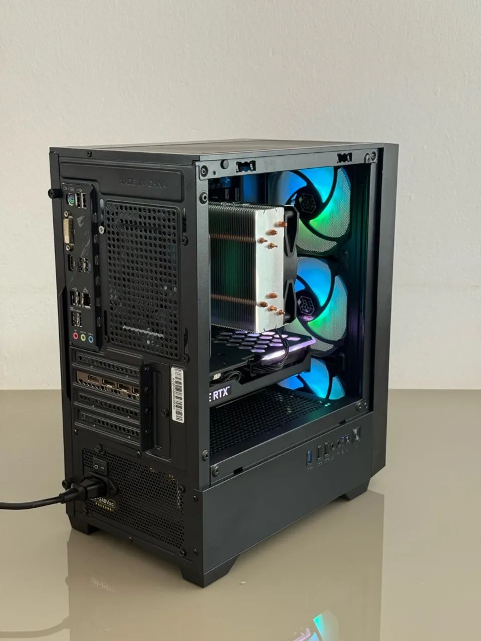 PC Gamer Ryzen 7 5700X3D / RTX 3060 Ti - Computadores e Desktops
