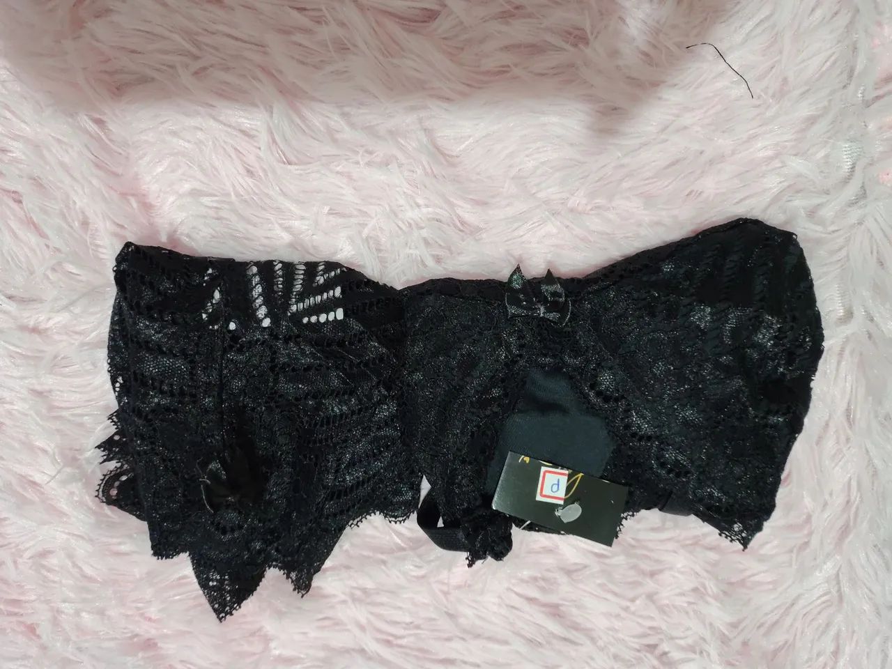 Conjunto de lingerie sem bojo Tam P - Foto 2