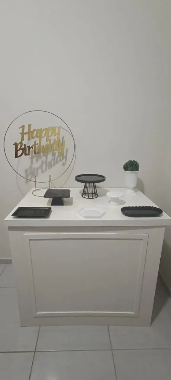 Festa na Mesa de Aniversário 