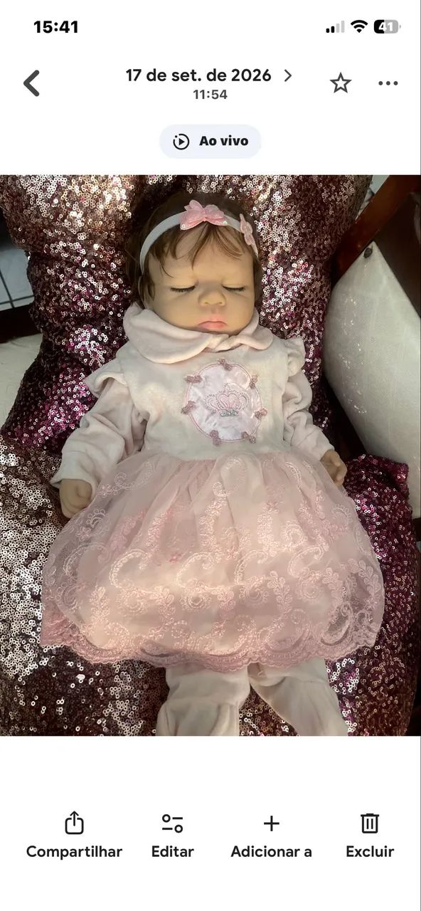 Bebe de silicone sólido 