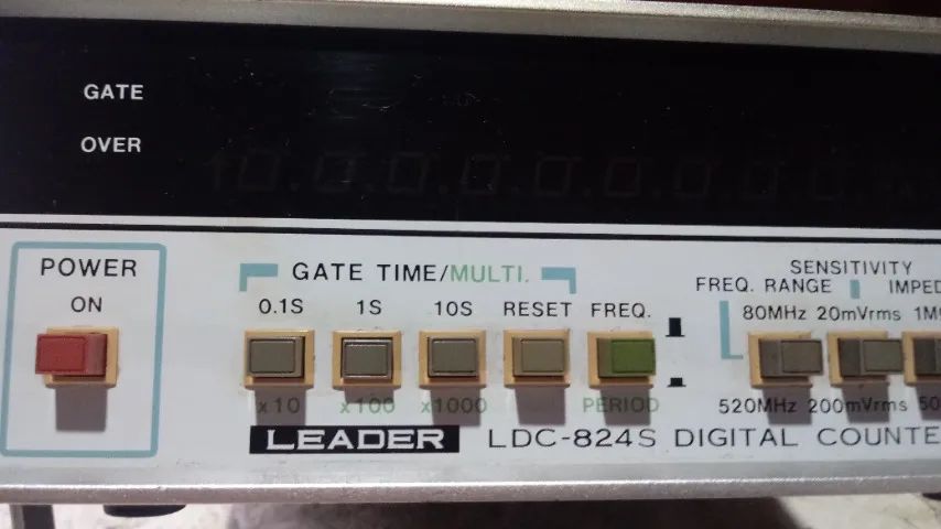 Frequencímetro de bancada LEADER - RARIDADE - Foto 2