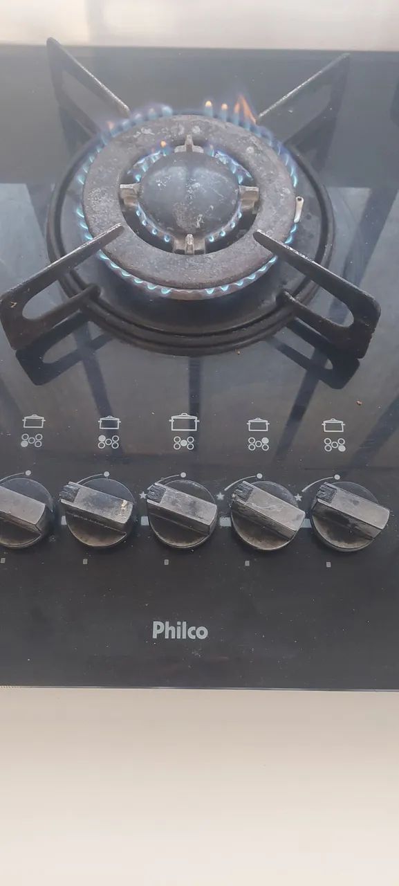 Vende se cooktop Philco 5 bocas  - Foto 2