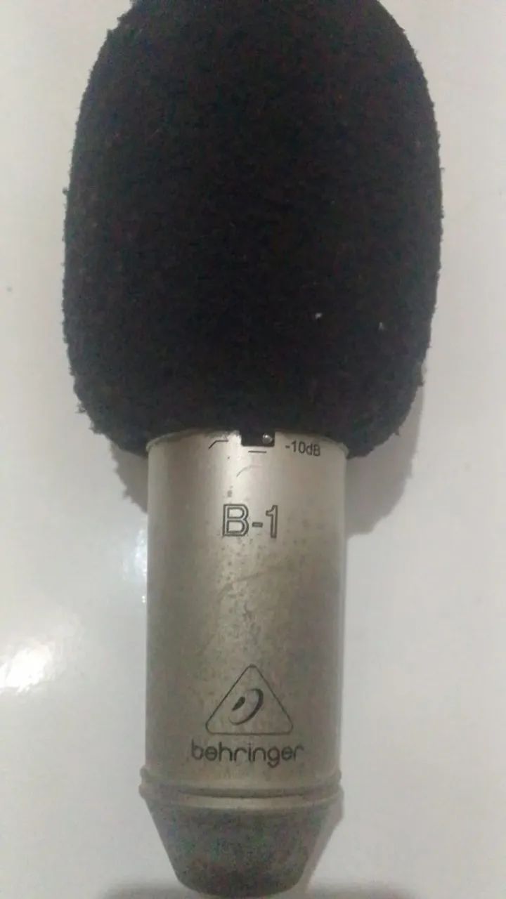 icrofone Behringer B-1 Condensador Cardioide cor ouro - Foto 3