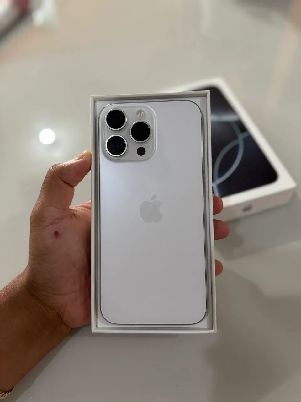 iPhone 16 pro max 256GB 100% bateria - Caixa e nota fiscal  - Foto 2
