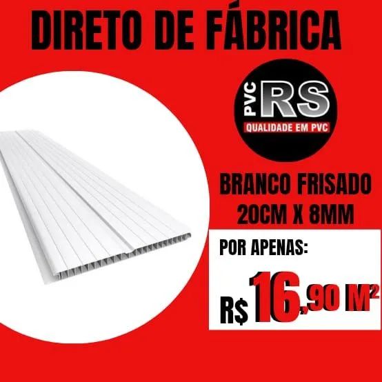PROMOÇÃO, FORRO BRANCO FRISADO 10cm e 20cm largura.  - Foto 3