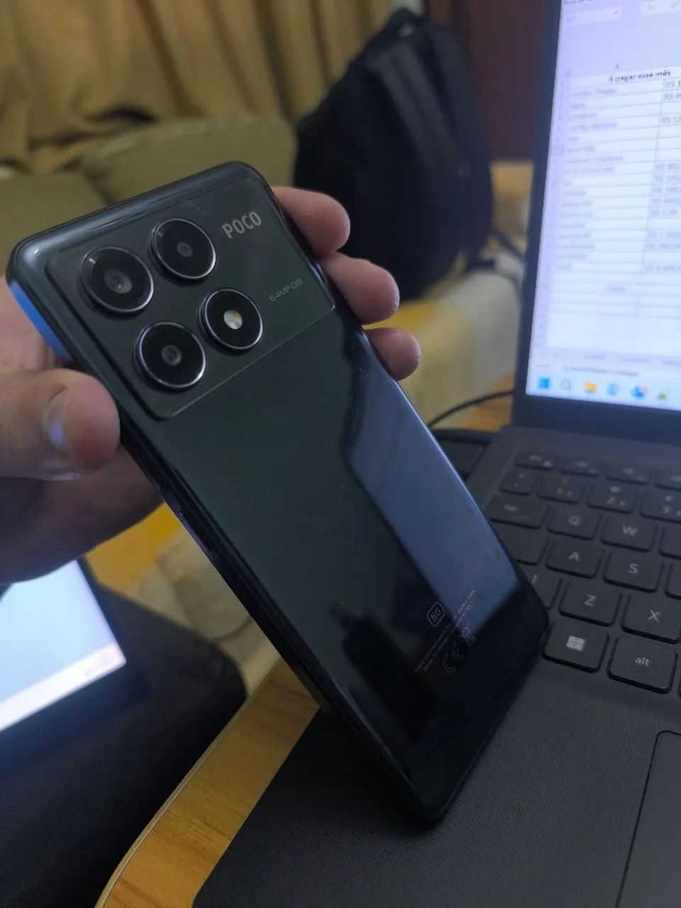 Poco x6 pro 12/512 semi novo - Foto 3