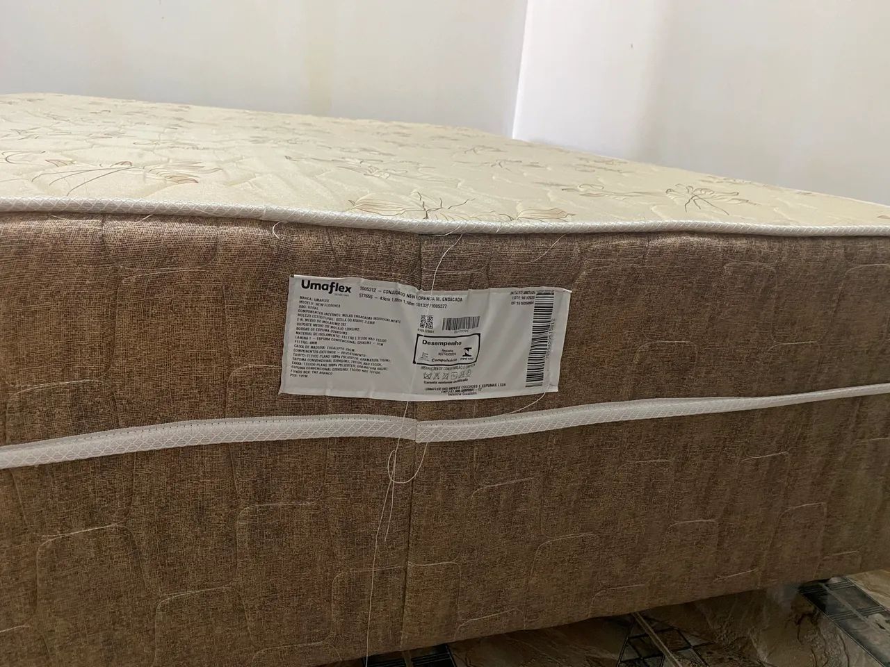 Cama Box de Casal - Bom Estado (2 meses de uso) - Foto 2