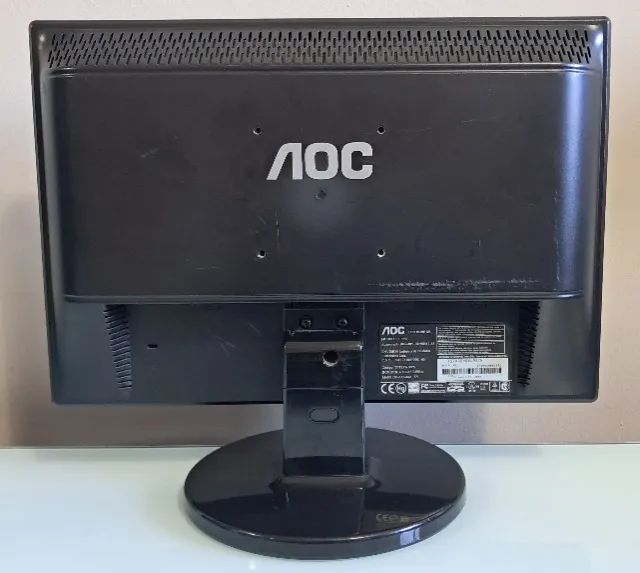 Monitor Widescreen LCD AOC 15,6" em perfeito estado - Foto 5