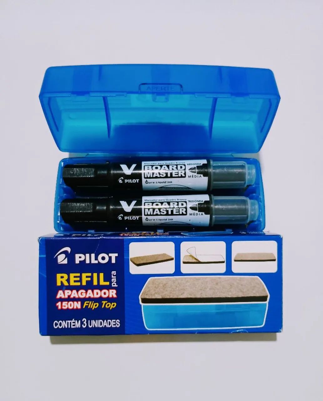 QUADRO BRANCO E KIT COMPLETO