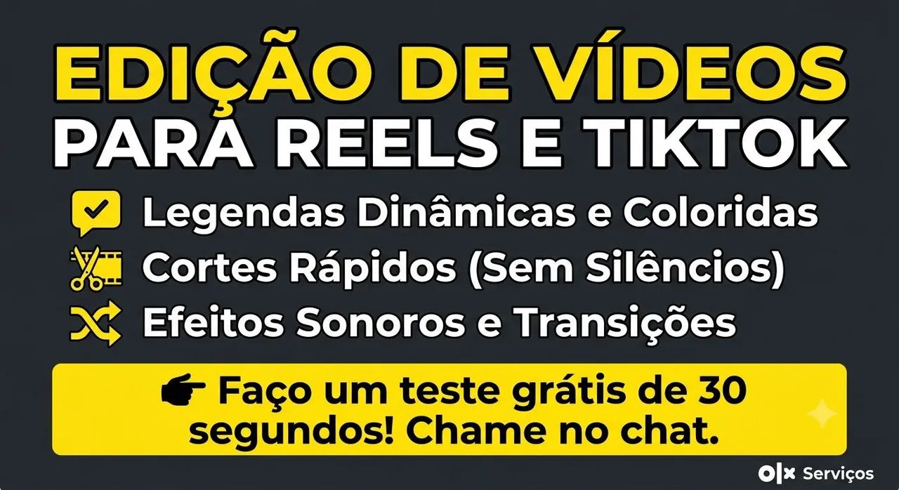 Edição de vídeo - Reels e TikToks profissionais