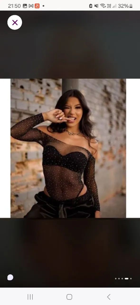 Body de strass  - Foto 4