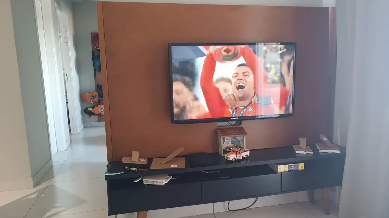 Painel de Tv + Rack 
