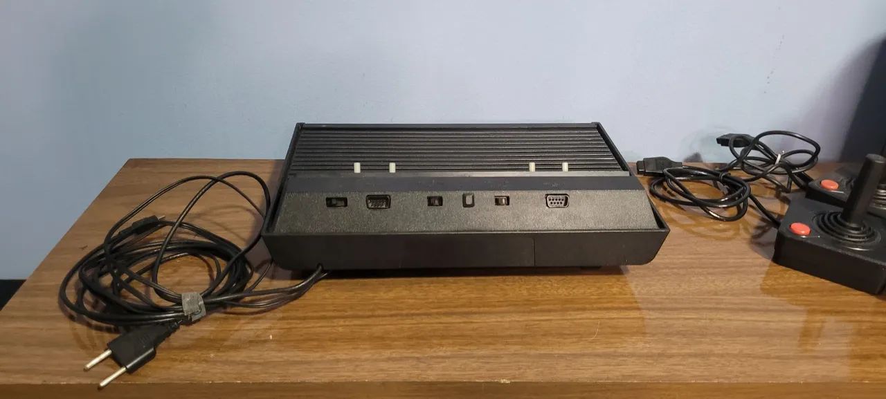Atari 2600 Polyvox com maletinha de época  - Foto 5