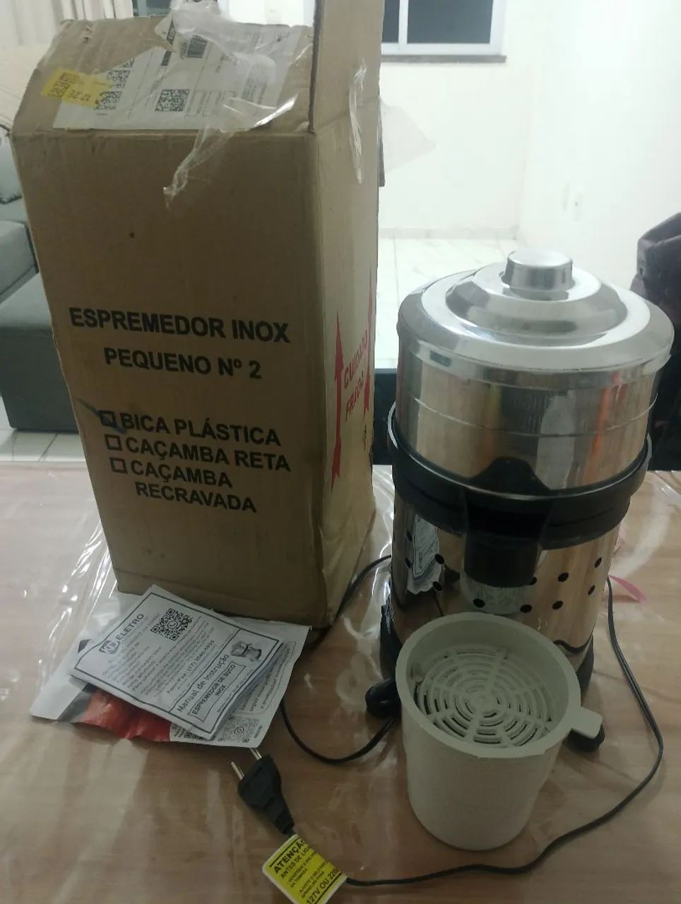 Espremedor de suco inox - Foto 3
