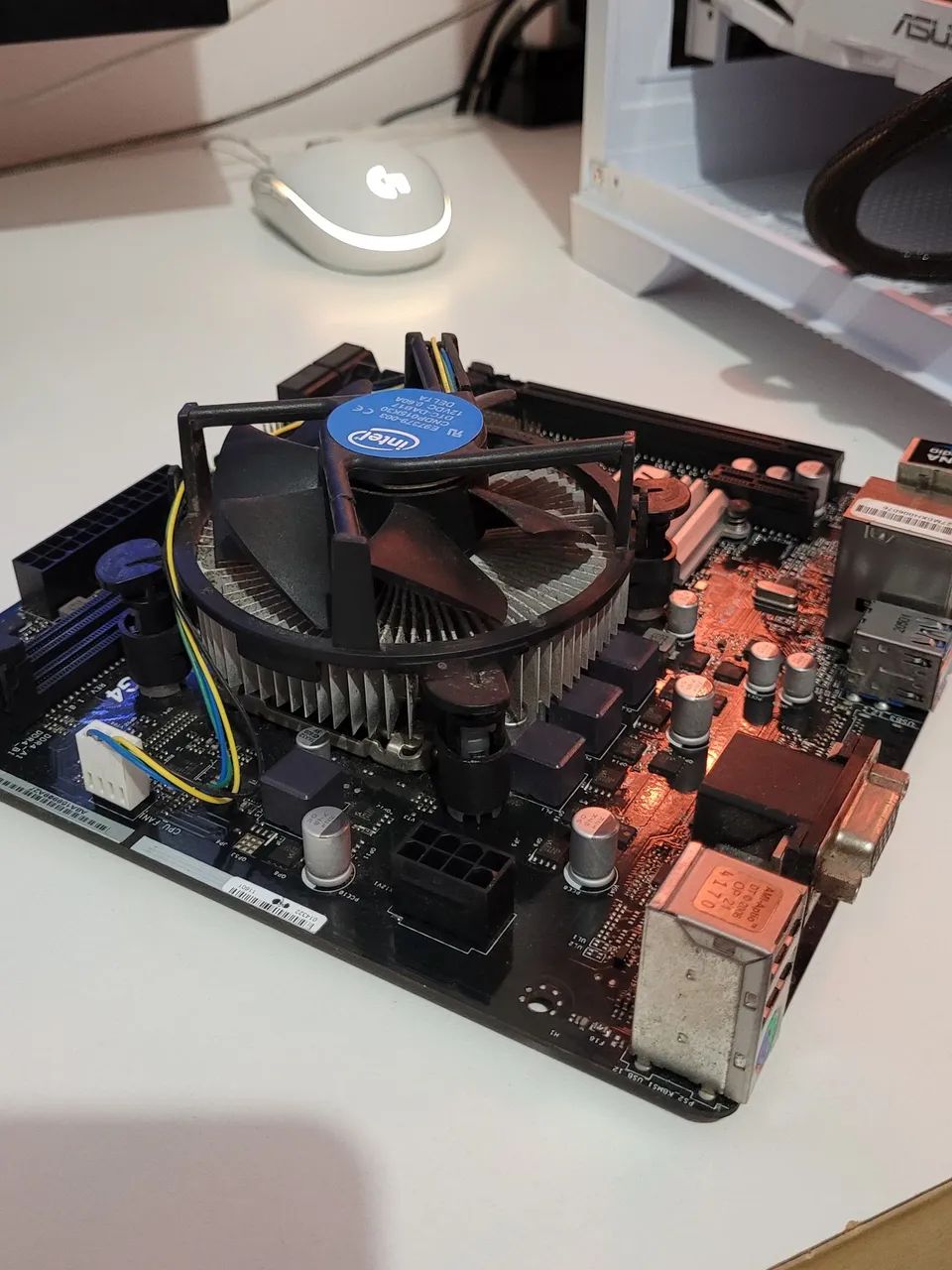 Placa mãe 1151 + i3 9100f - Funcionando perfeitamente | Ótimo estado  - Foto 5