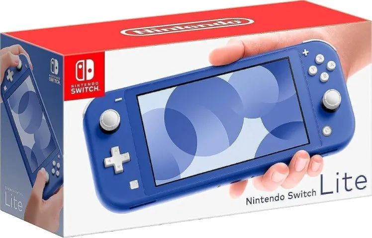 Nintendo Switch Lite Novo Importado - Azul