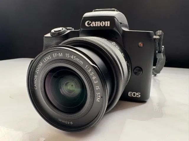 Canon EOS M50 + 15-45mm + SD 256GB + Tripé (Semi-novo) - Foto 3