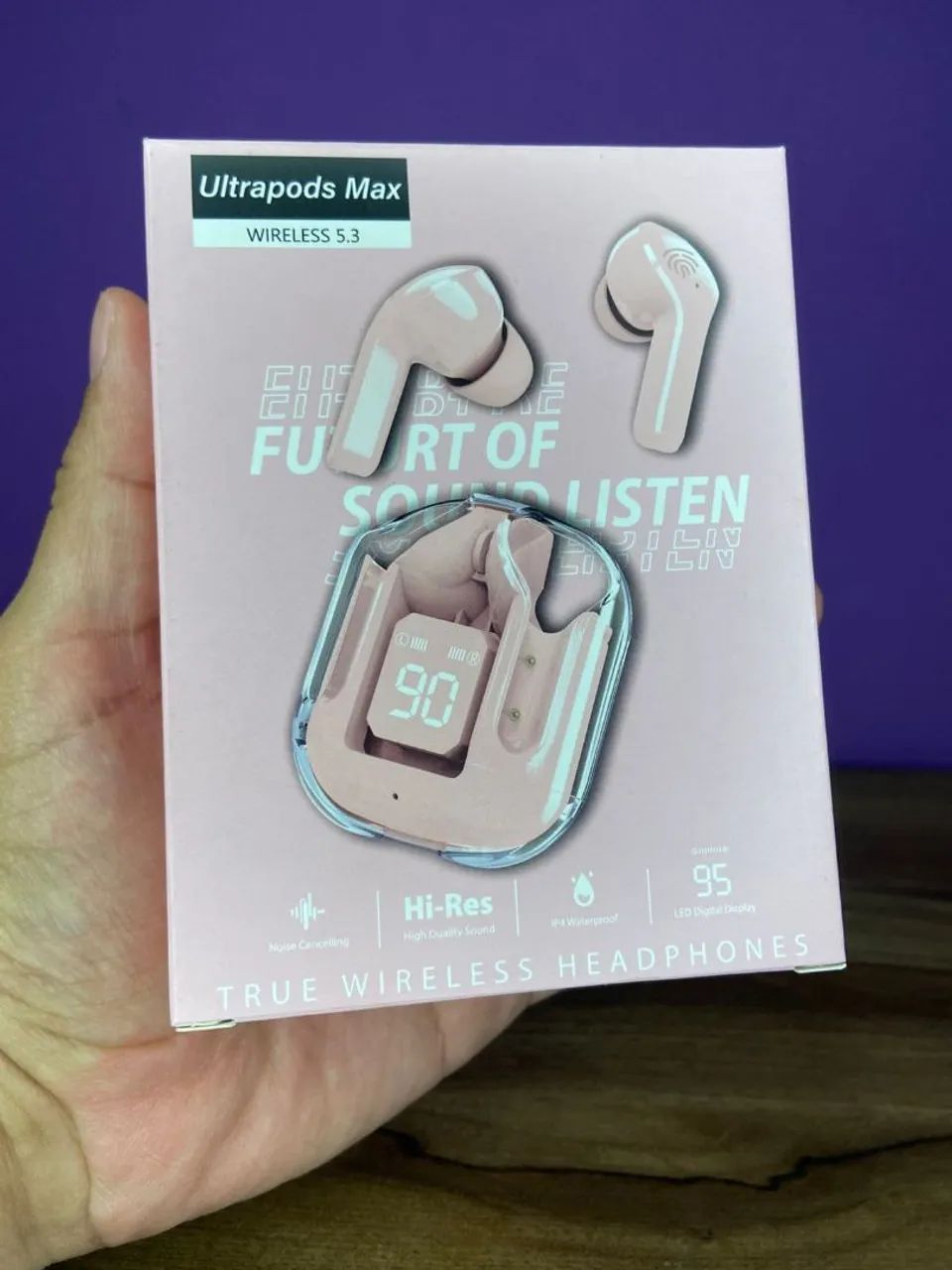Fone Bluetooth Wirelles 5.3 Ultrapods Max - Foto 4