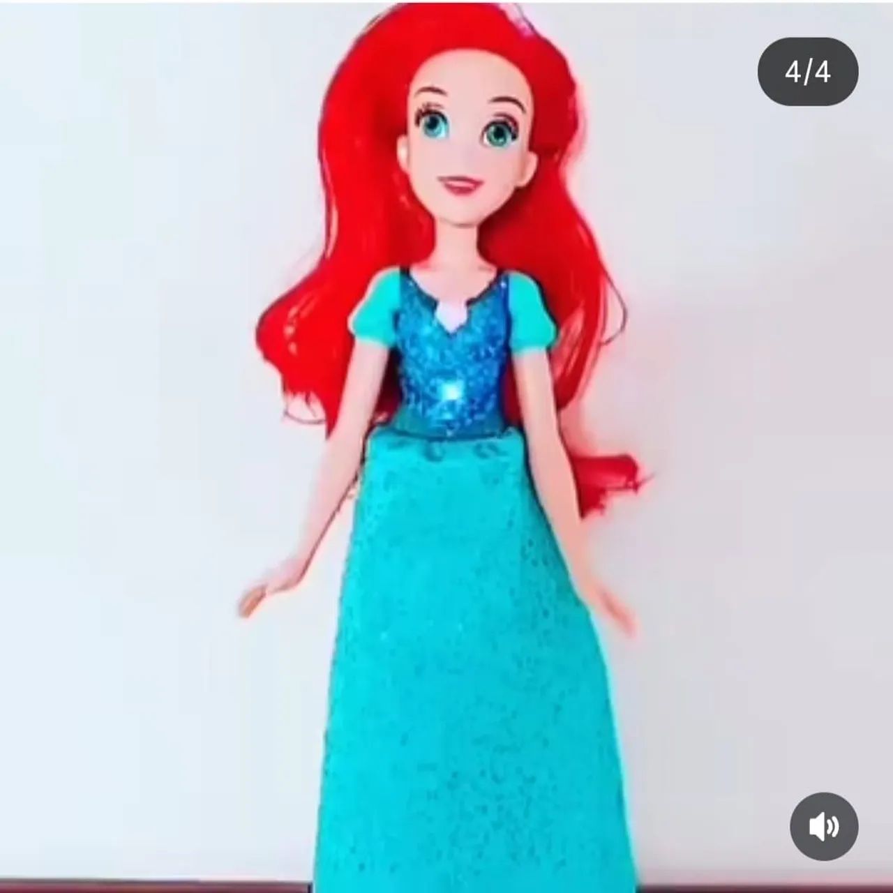 Boneca Princesa Disney Ariel Hasbro - Foto 4