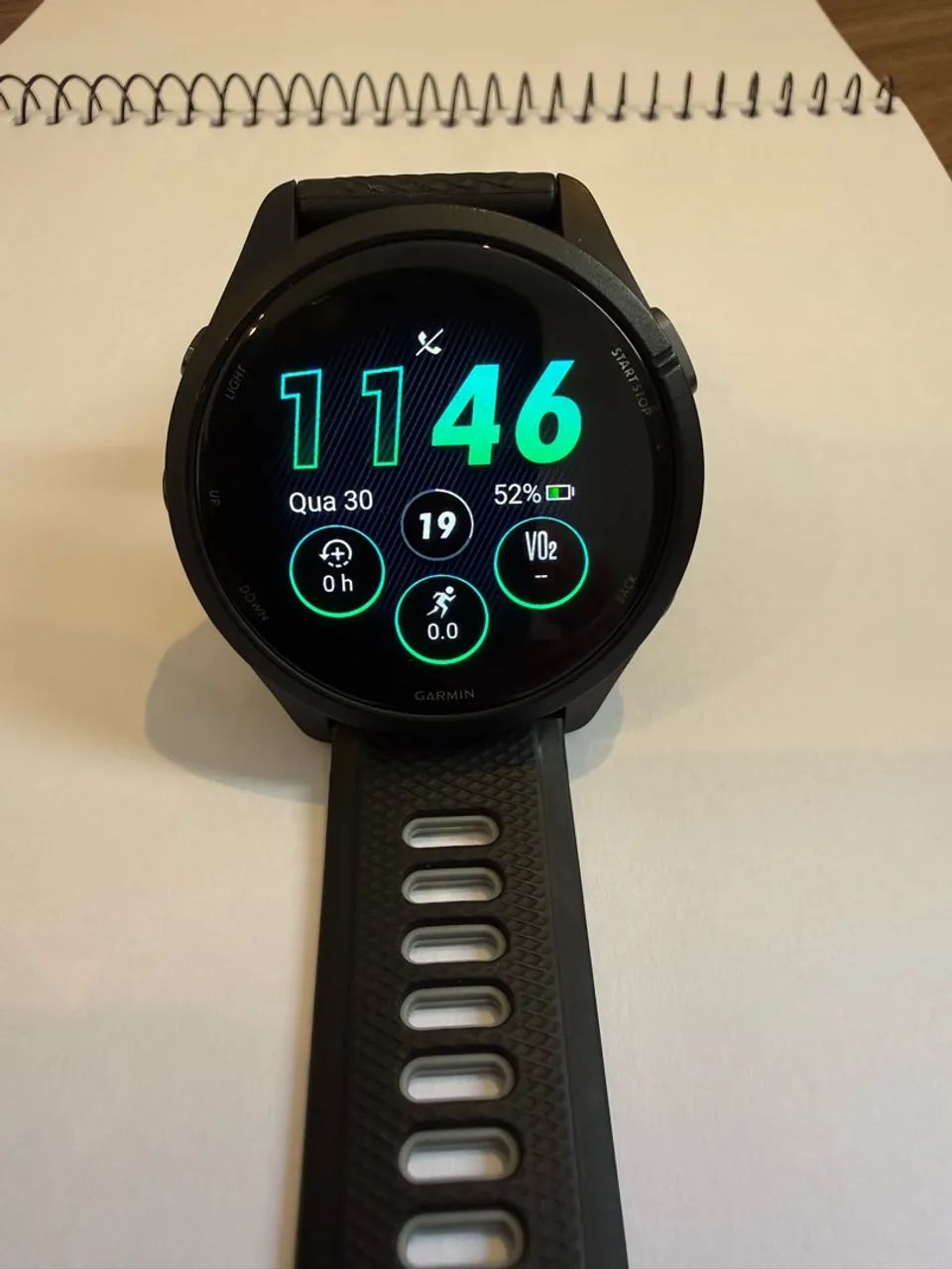 Garmin Forerunner 265 AMOLED - Pouquíssimo Uso  - Foto 3
