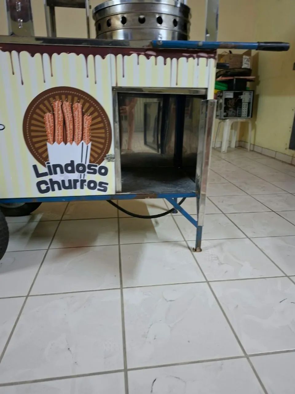 Carroça de Churros Completa - Nova, Adesivada e Nunca Usada - Foto 3