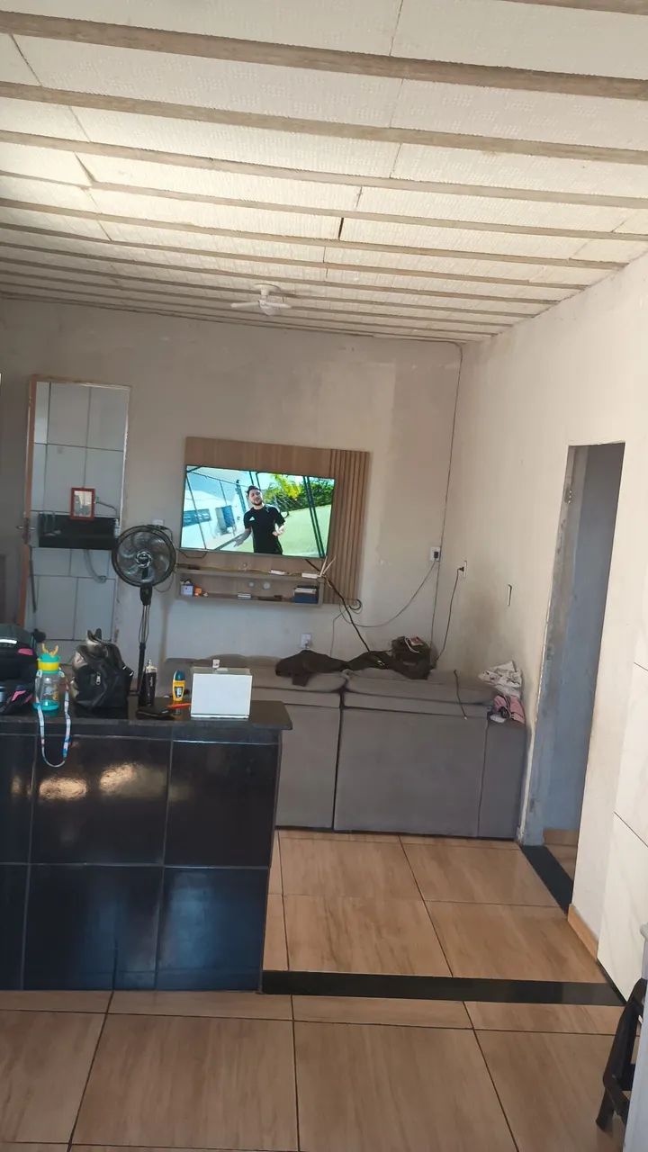 Casa tem 4 anos de construção.