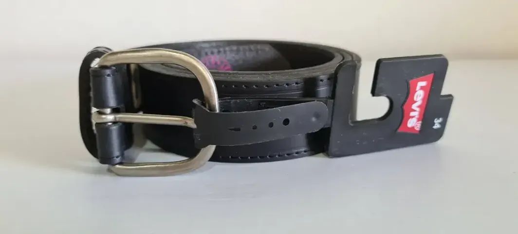 Cinto Levis 77135.0761 Couro Legítimo Preto