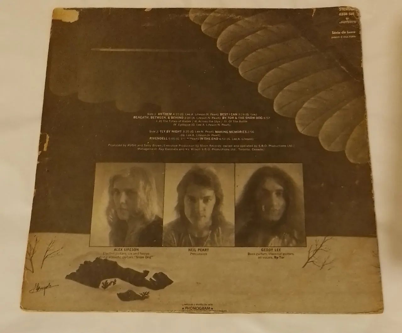 Rush - Fly By Night LP Disco Vinil (Ler  Descrição) - Foto 2