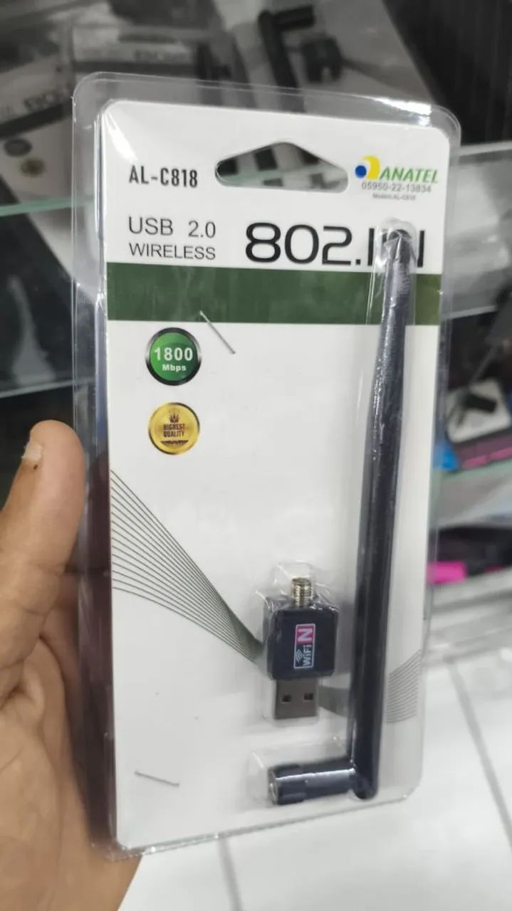 Adaptador wi-fi usb  - Foto 4