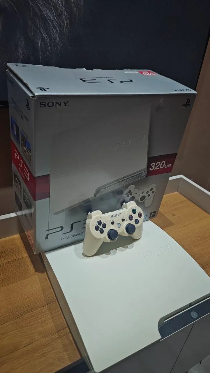 PS3 versão White slim CIB. - Foto 2