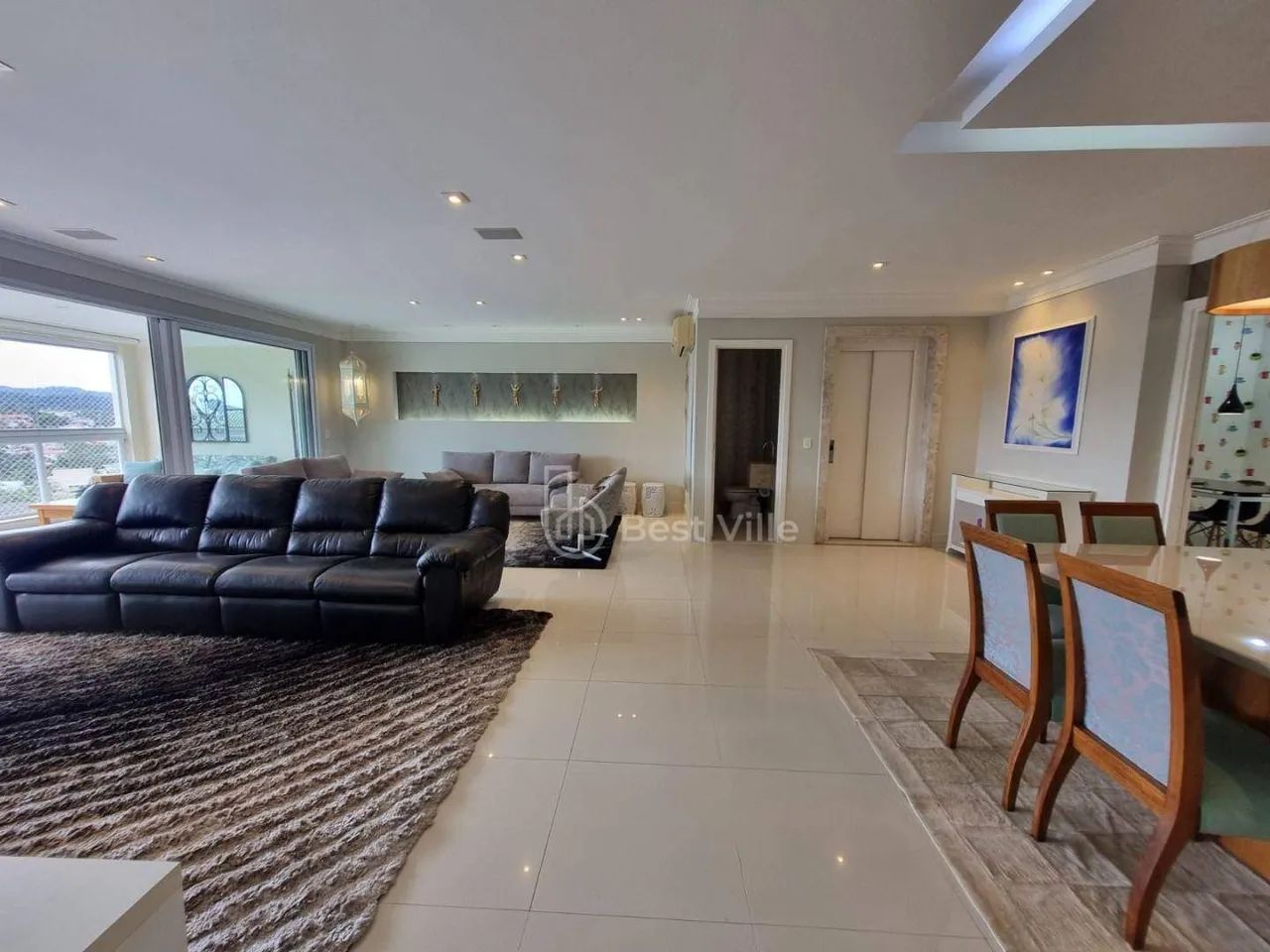 Apartamento com 3 dormitórios para alugar, 181 m² por R$ 16.760,00/mês - Alphaville - Baru - Foto 4
