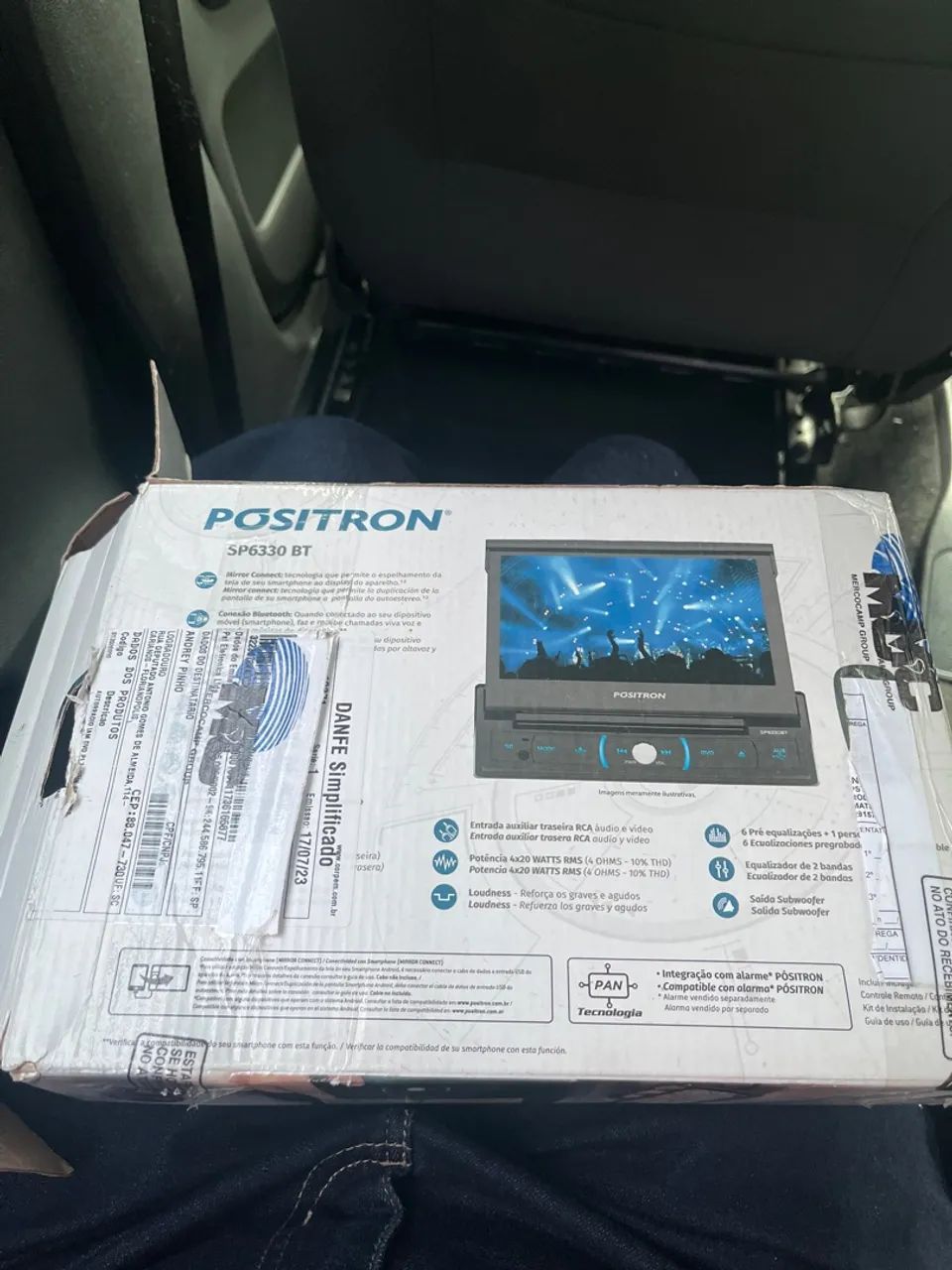 Rádio Multimídia Pósitron SP6330 BT - Foto 4
