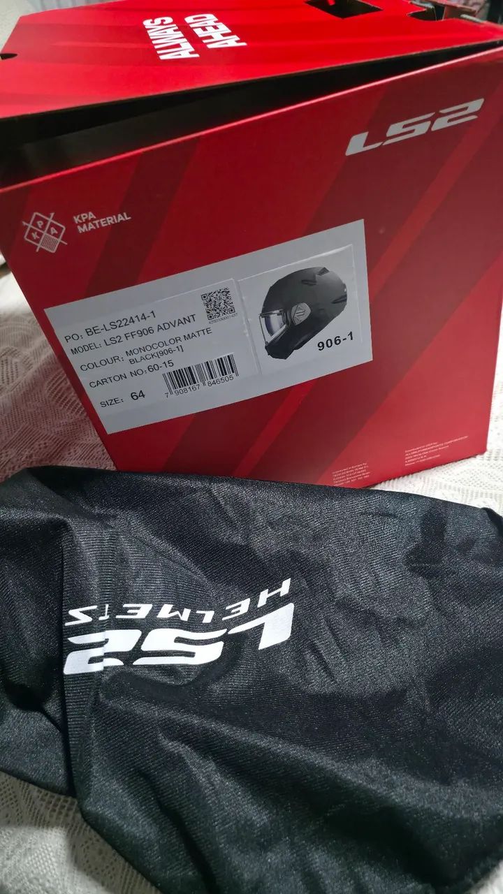 Capacete LS2 FF906 Advant N° 64 - Foto 4