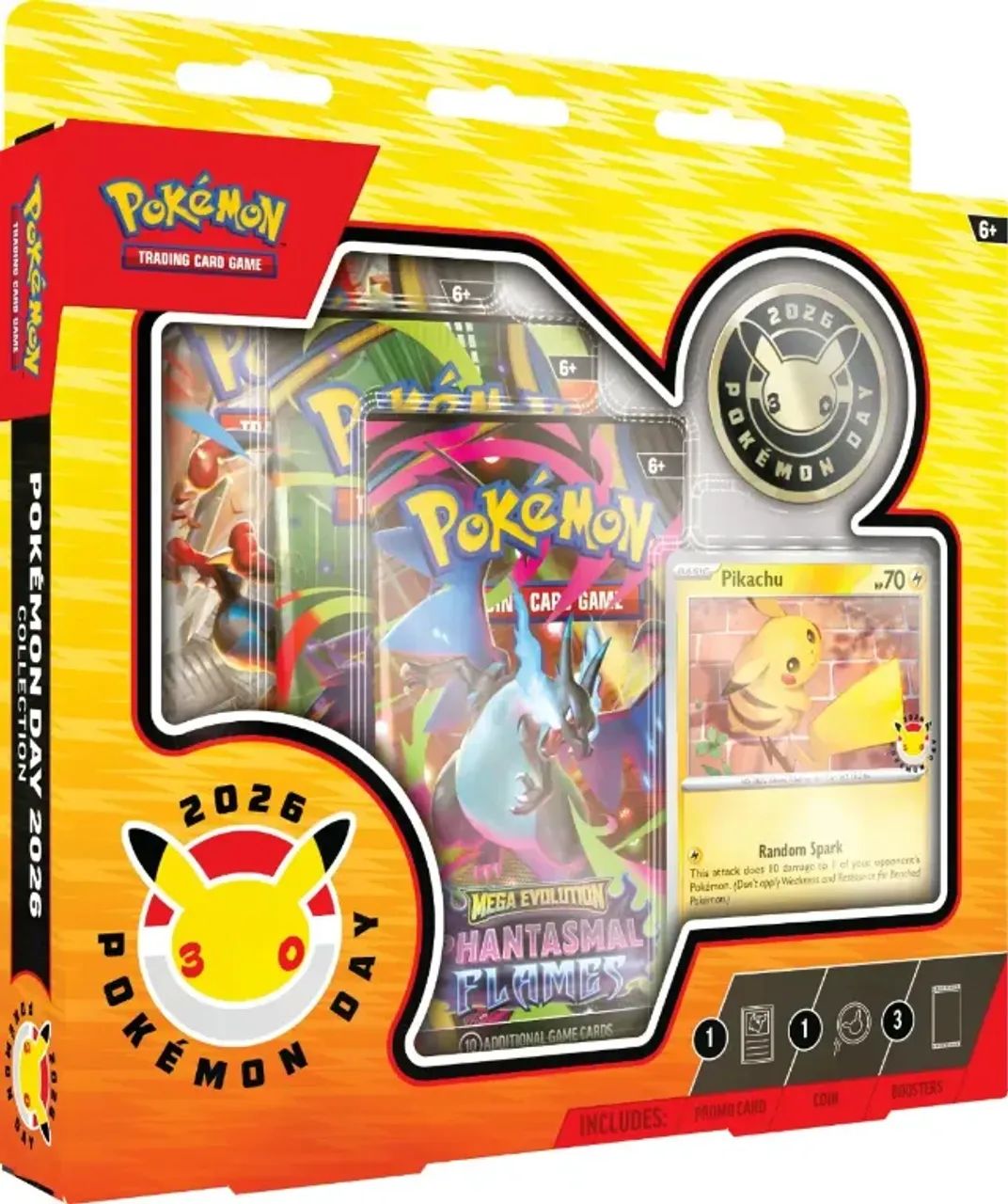 Pokémon Tcg: Box Pokémon Day 2026 Collection - Inglês - Hobbies e