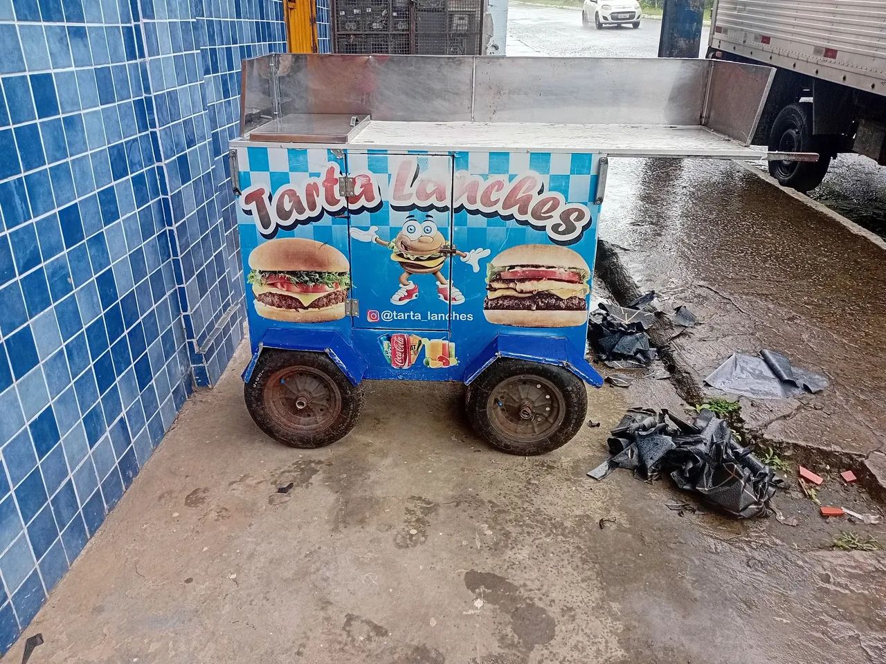 Carrinho de lanche  - Foto 2