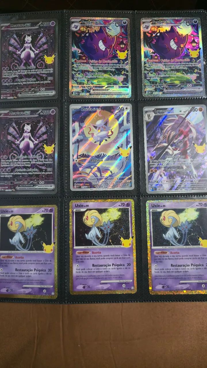 Pack de cartas Pokémon 