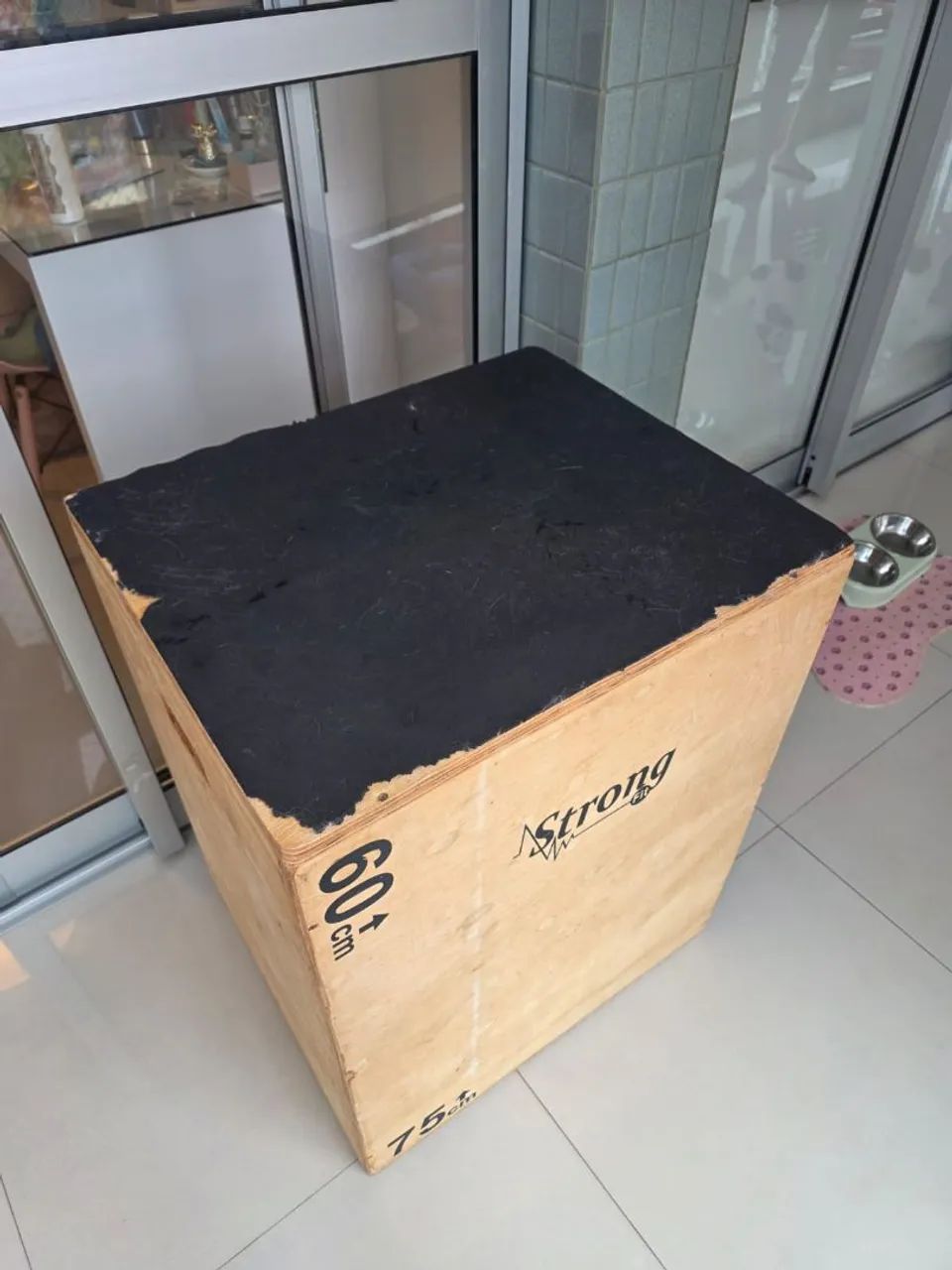 Caixa de madeira para crossfit Strongfit - Foto 2