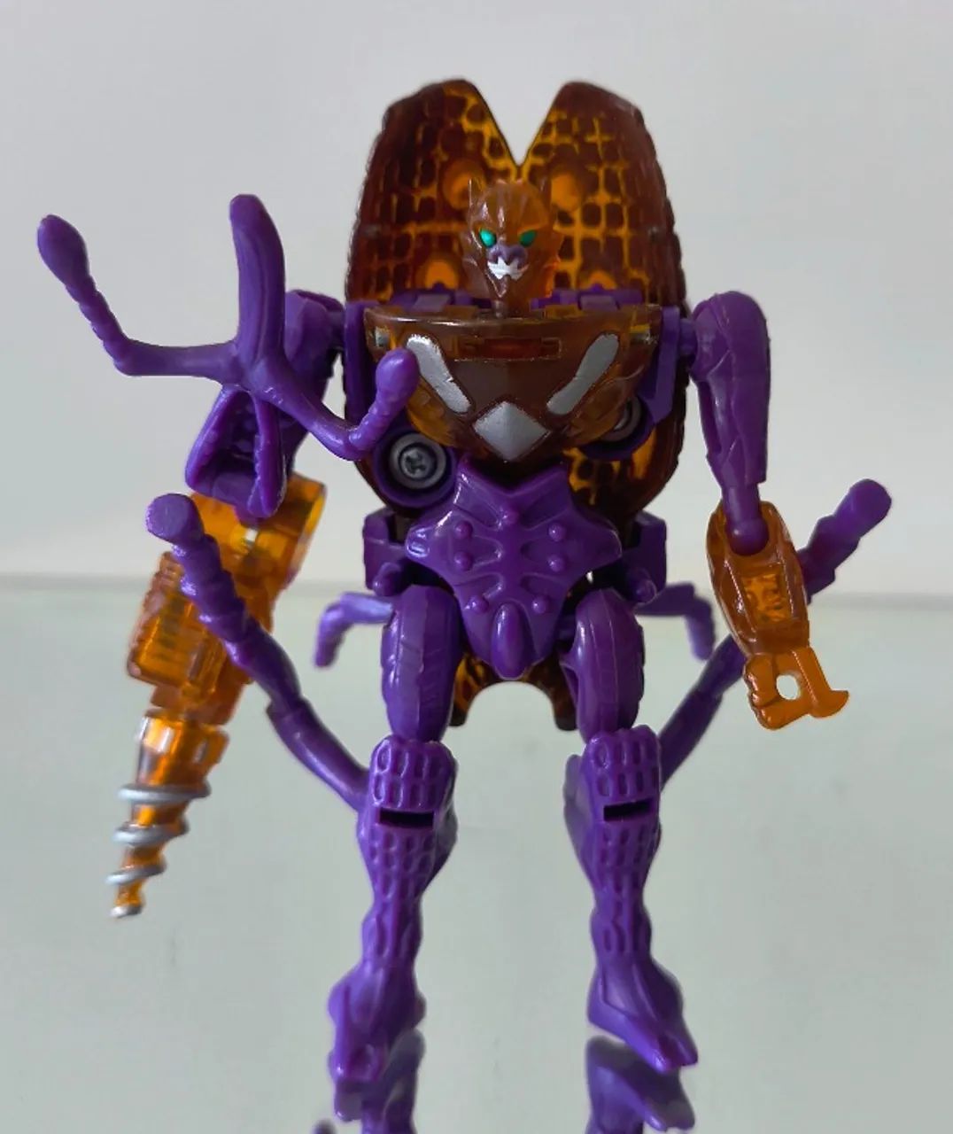 Figure Transformers Beast Wars - Predacon Drill Bit, completo e original Hasbro, BW - Foto 3