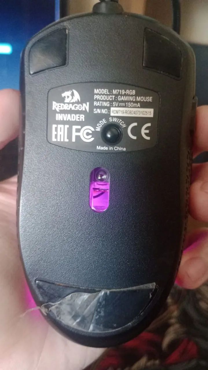 Mouse Gamer Redragon Invader