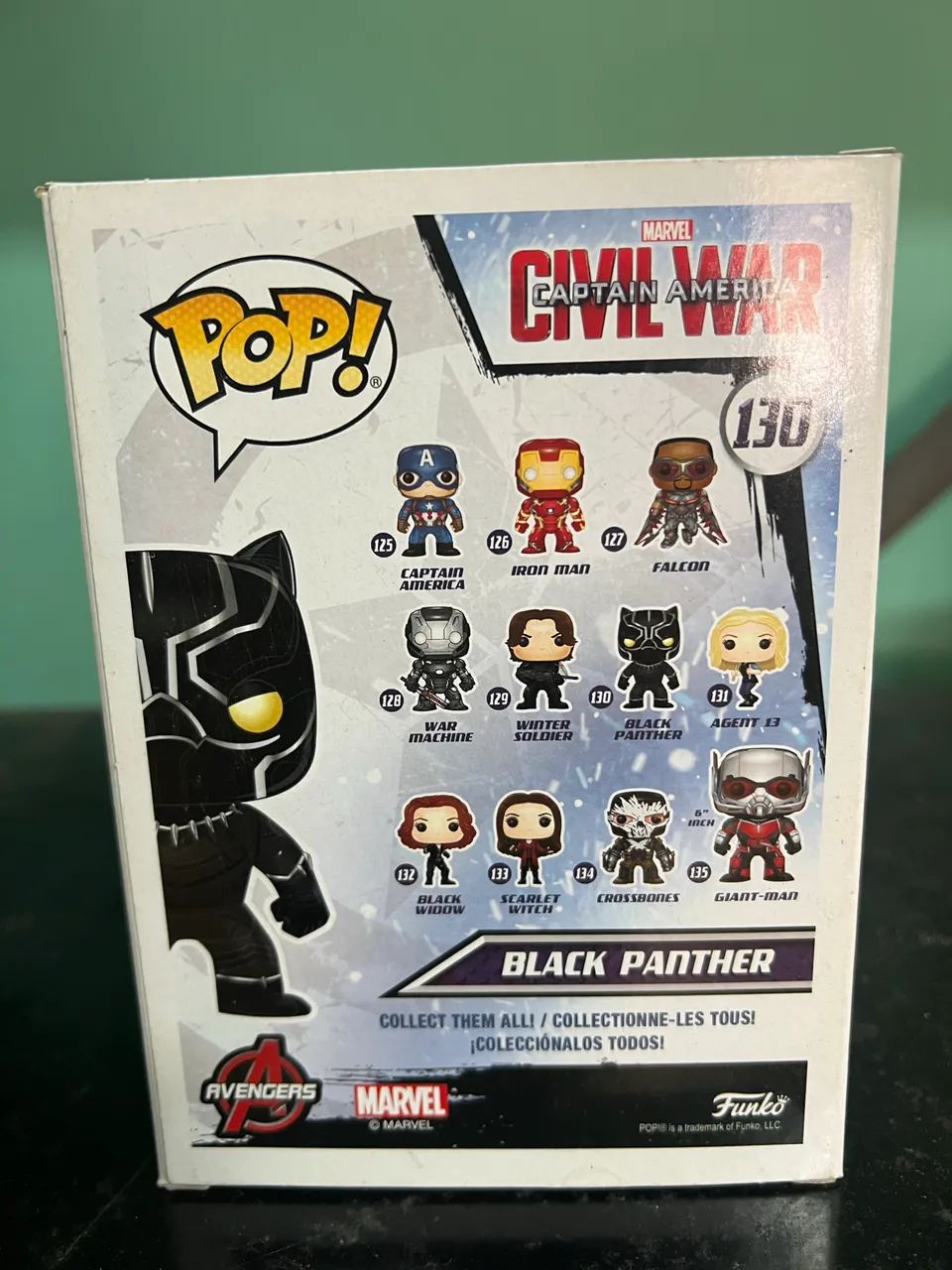 Funko Pop! Pantera Negra (Black Panther #130) - Foto 2